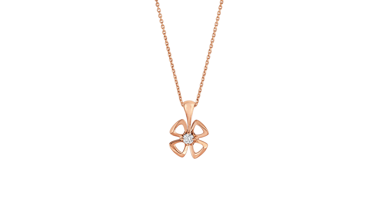 [GALE]FIOREVER NECKLACE DIAMOND CENTER