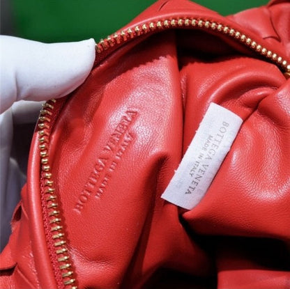 mini jodie 28 red lambskin