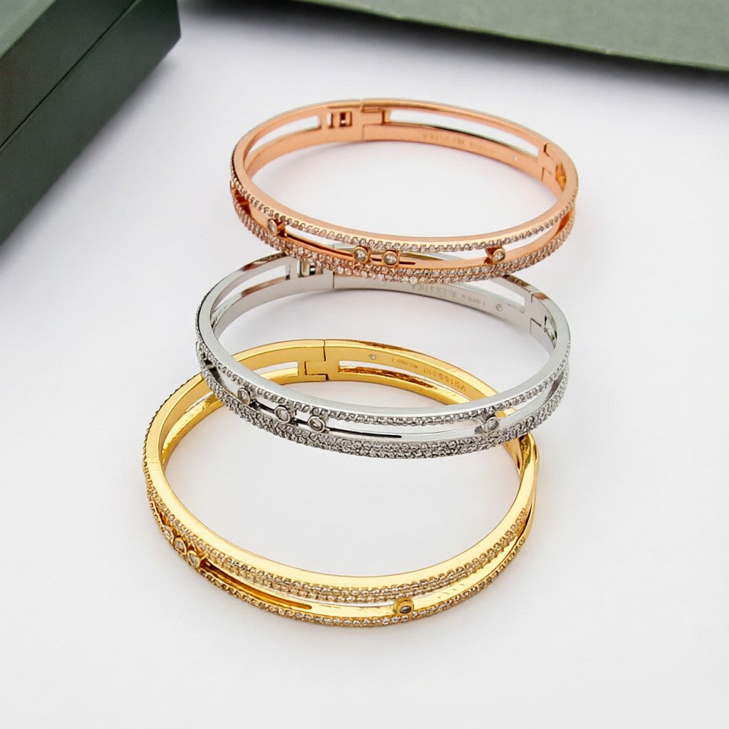 [GALE]Move Romane pavé bangle