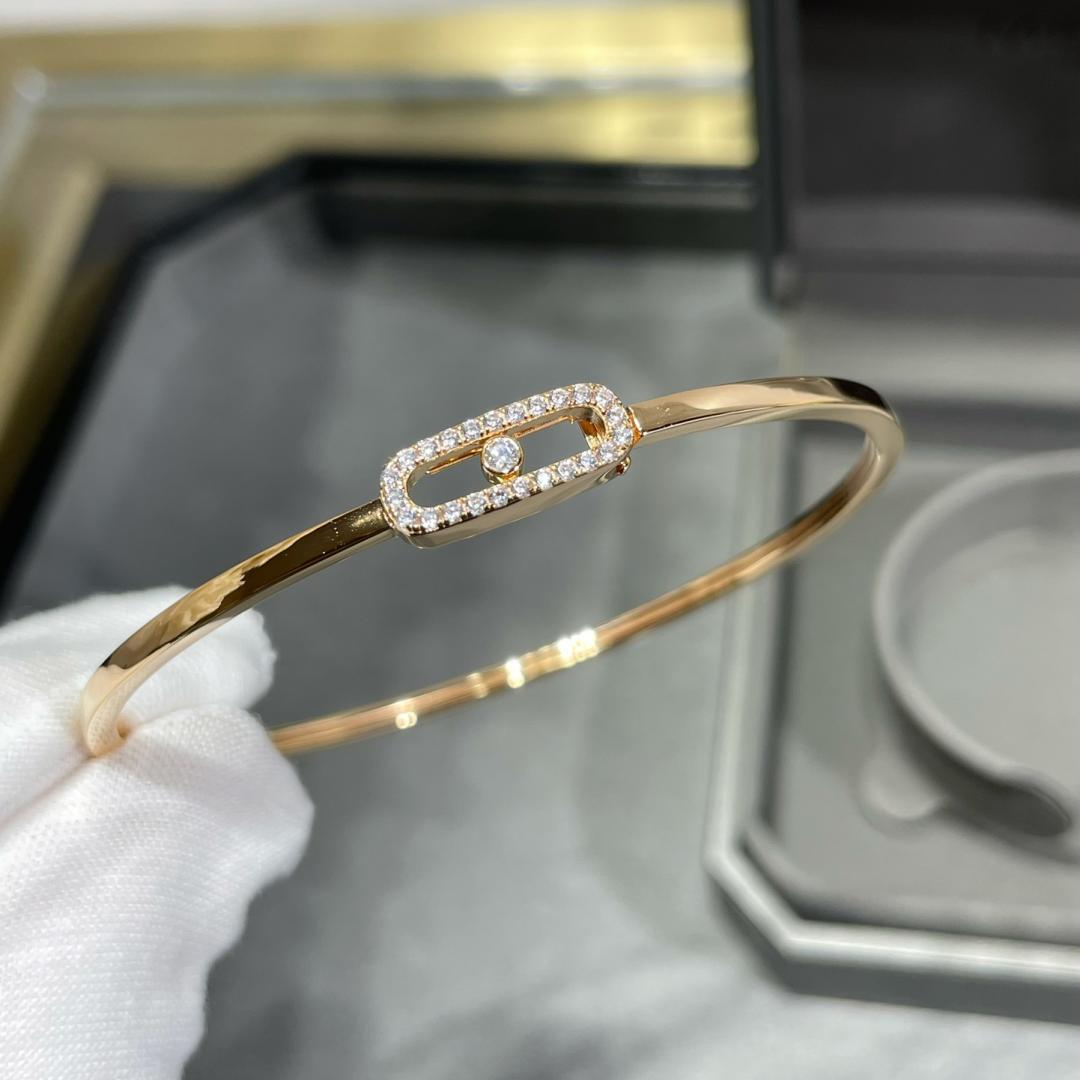 [GALE]Move Uno pavé flex bangle medium