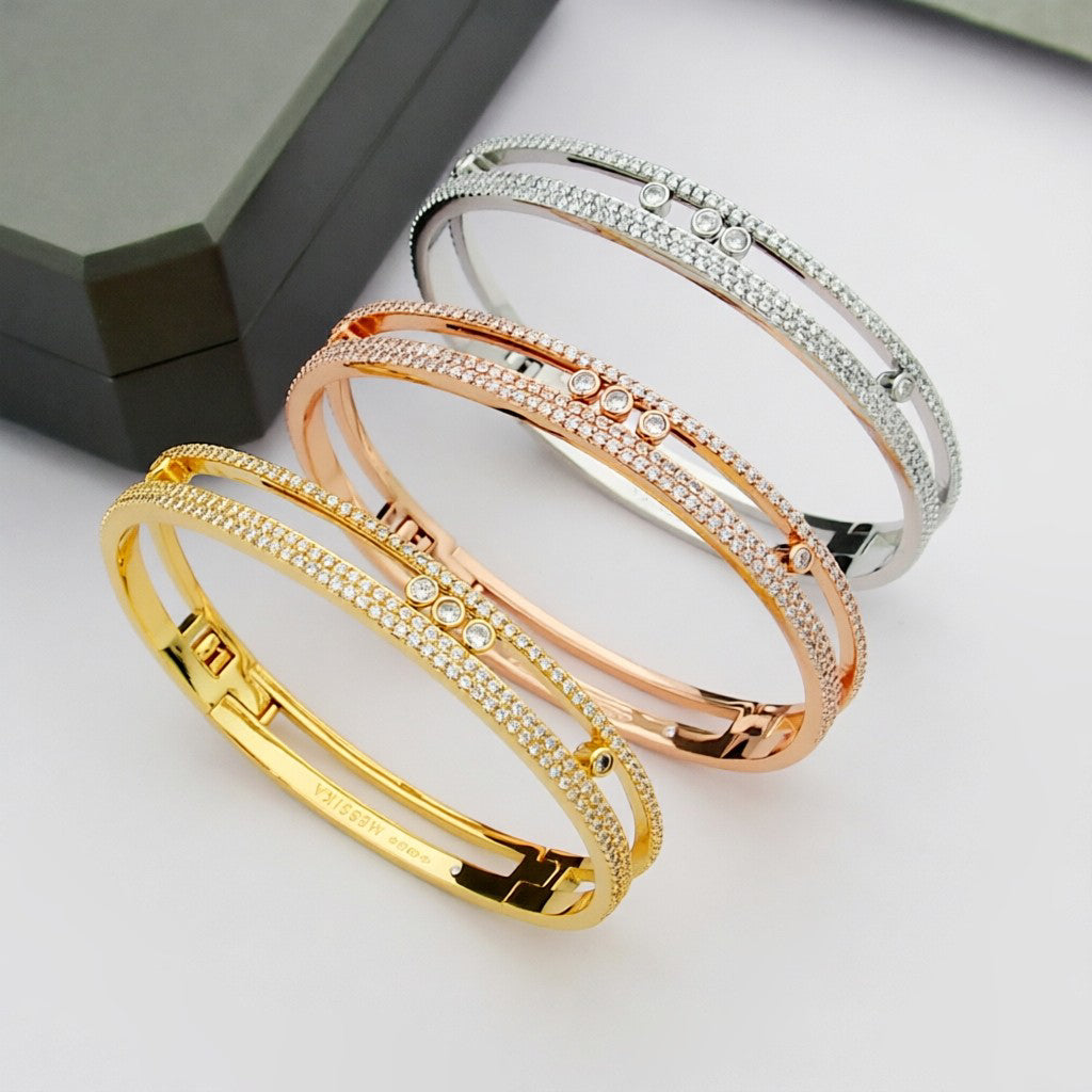 [GALE]Move Romane pavé bangle