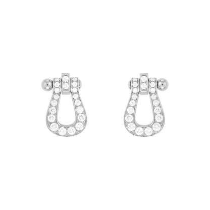 [GALE]FORCE 10 FULL DIAMOND STUD EARRINGS MINI MODEL