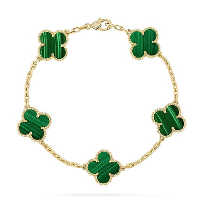 [GALE]Clover 5 Motifs  Duo Bracelet Stack Set
