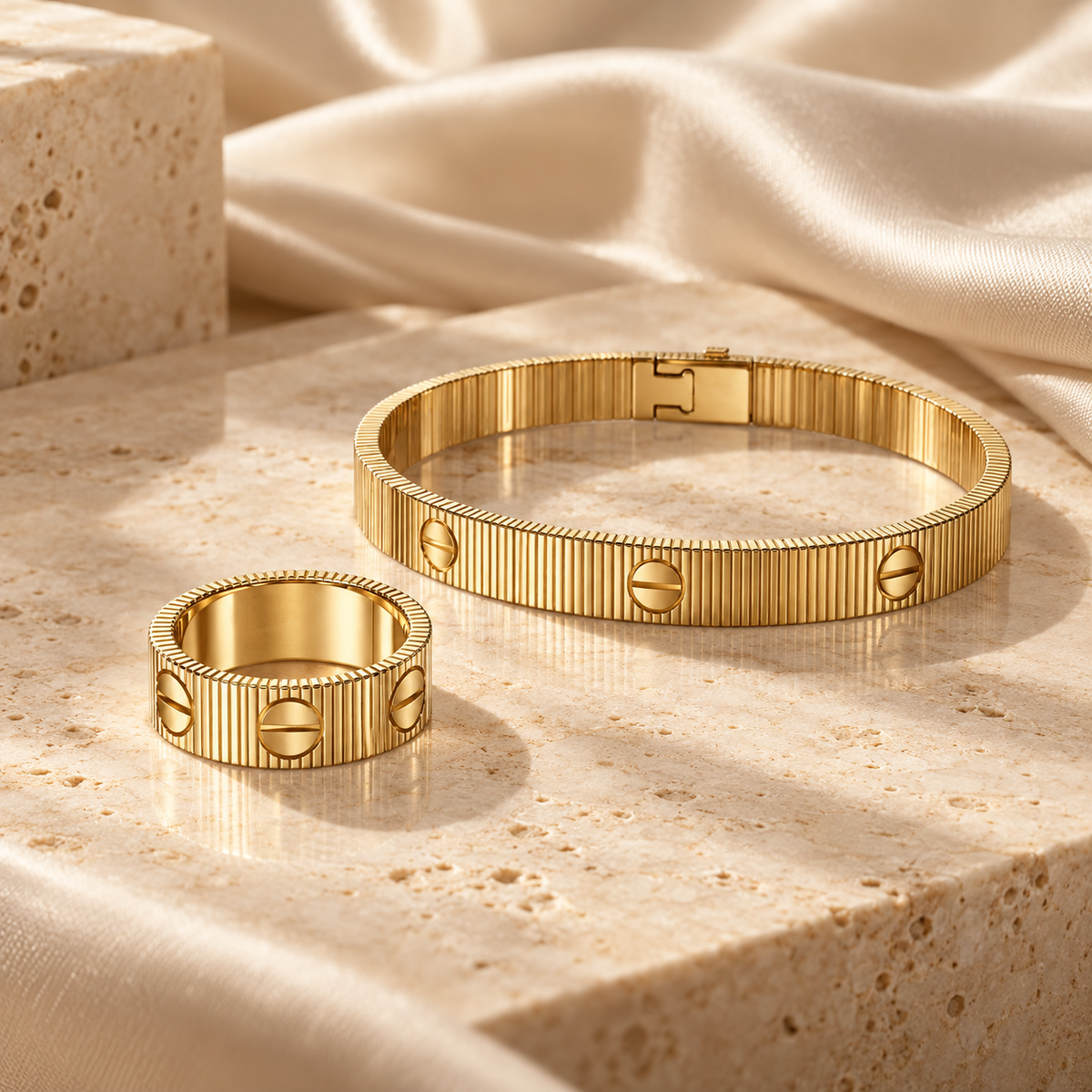 [GALE]Love Unlimited Bracelet & Ring Set