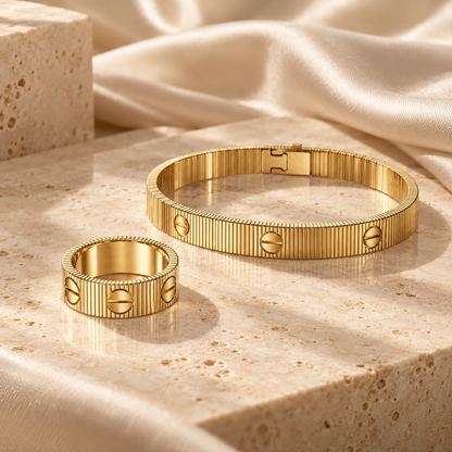 [GALE]Love Unlimited Bracelet & Ring Set