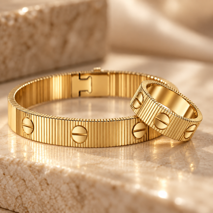[GALE]Love Unlimited Bracelet & Ring Set