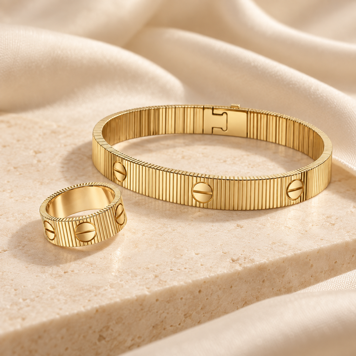 [GALE]Love Unlimited Bracelet & Ring Set