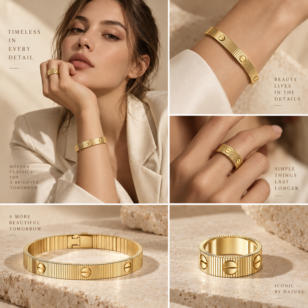 [GALE]Love Unlimited Bracelet & Ring Set