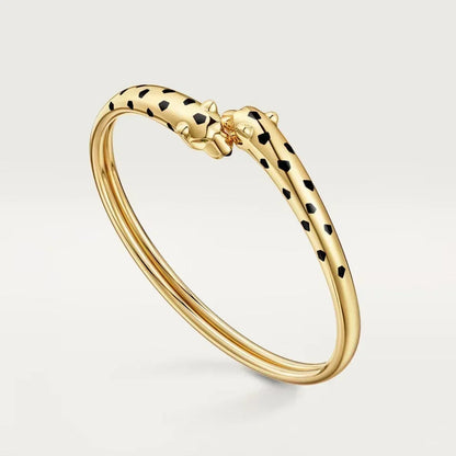 [GALE] Panth¨¨re & LOVE  & JUSTE  Diamond Bracelet Stack Set