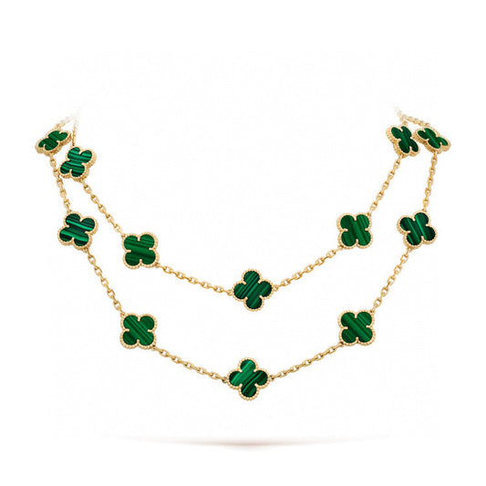 [GALE]CLOVER 20 MOTIFS MALACHITE GOLD