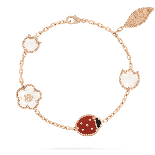 [GALE]LUCKY SPRING 5 MOTIF BRACELET
