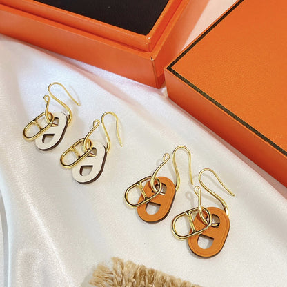 [GALE]HM O'MAILLON GOLD EARRINGS