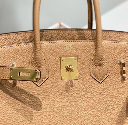 HM BIRKIN 30CM SALMON TOGO LEATHER GOLD HARDWARE