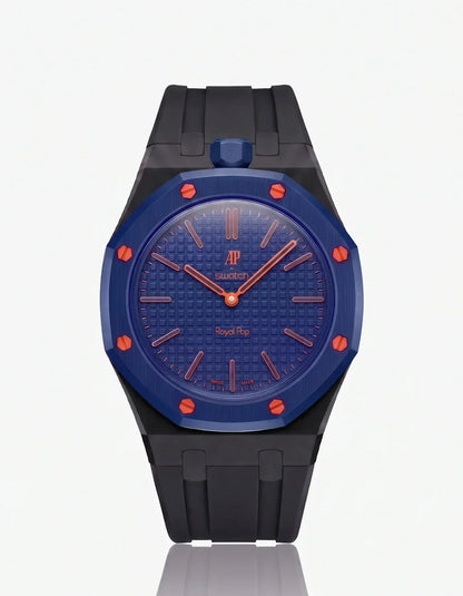 Silicone Strap & Case  Royal Pop Orenji Hachi(Customize  Colors)
