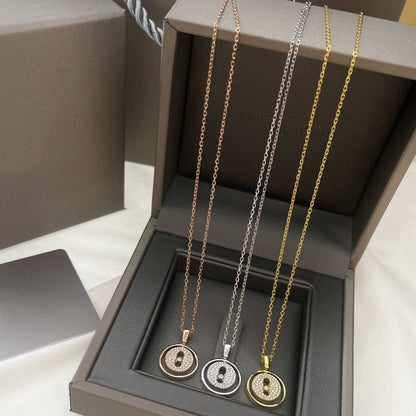 [GALE]LUCKY MOVER PM PAVED NECKLACE