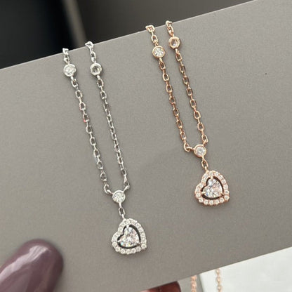 [GALE]JOY HEART DIAMOND NECKLACE