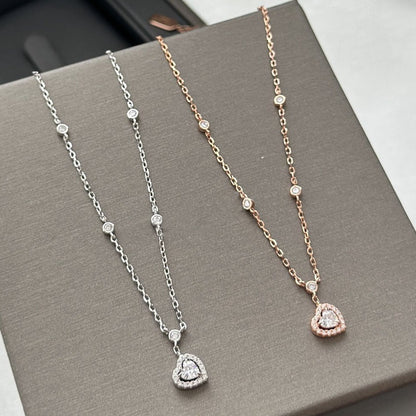 [GALE]JOY HEART DIAMOND NECKLACE