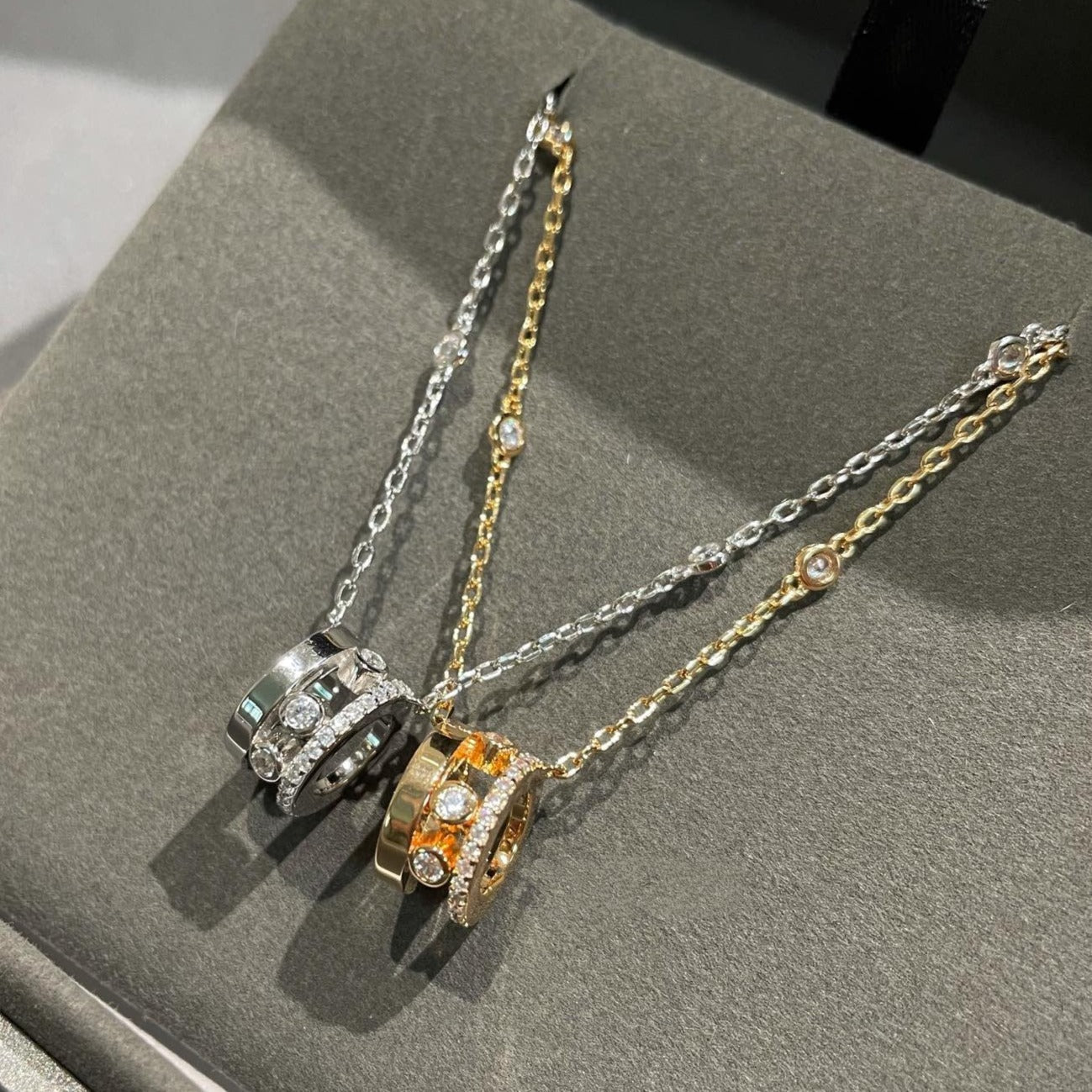 [GALE]CHAIN MOVE ROMANE PEDAND NECKLACE