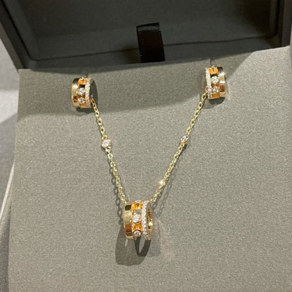[GALE]CHAIN MOVE ROMANE PEDAND NECKLACE