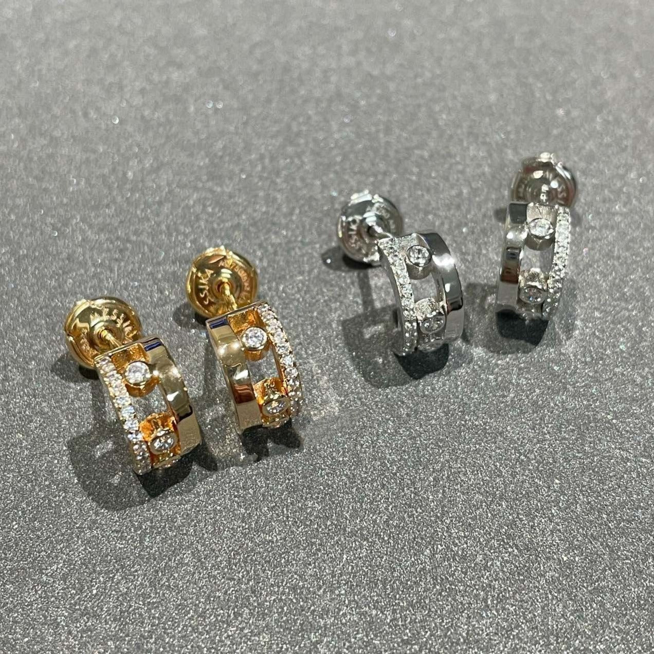 [GALE]MOVE ROMANE EARRINGS DIAMOND