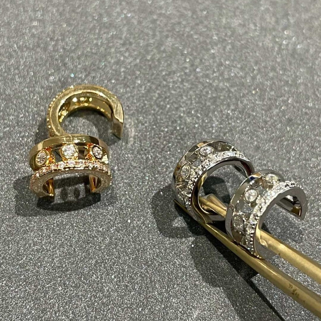 [GALE]MOVE ROMANE EARRINGS DIAMOND
