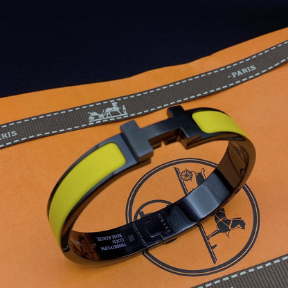 [GALE]CLIC HM SO BLACK YELLOW BRACELET