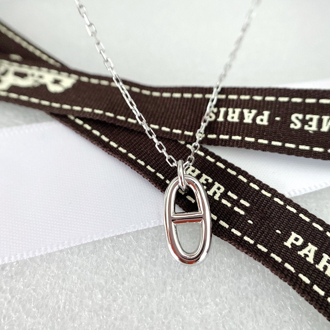 [GALE]HM PIG NOSE NECKLACE