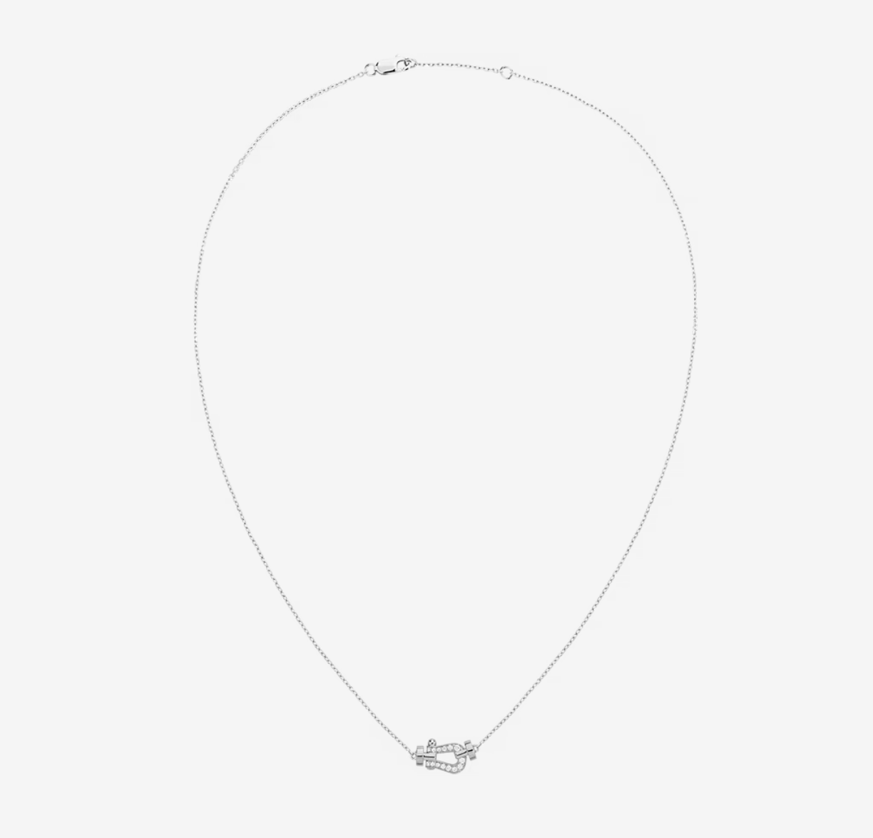 [GALE]FORCE 10 DIAMOND SILVER NECKLACE MINI MODEL