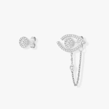 [GALE]Lucky Eye Diamond Earrings