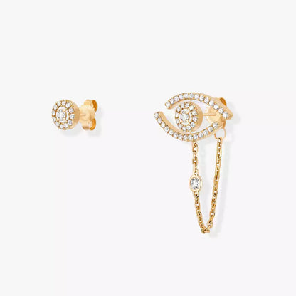 [GALE]Lucky Eye Diamond Earrings