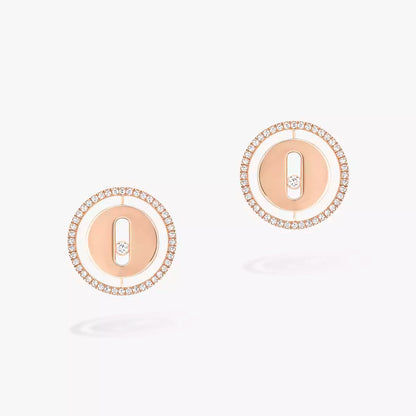 [GALE]Lucky Move Diamond Earrings