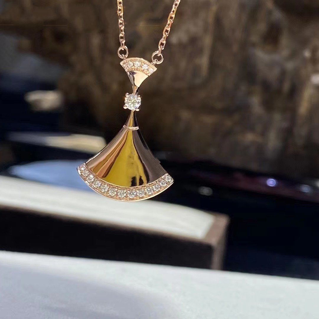 [GALE]DREAM NECKLACE PINK GOLD DIAMOND