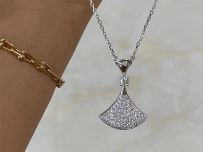[GALE]DREAM NECKLACE SILVER FULL DIAMOND