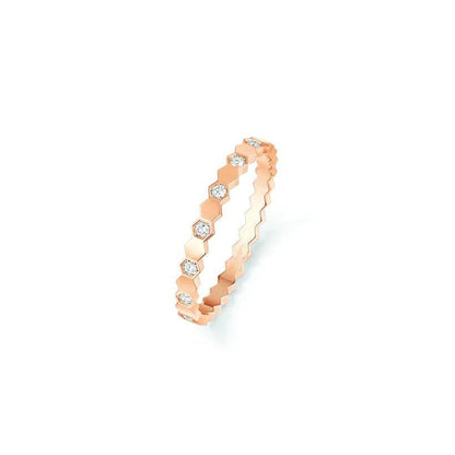 [GALE]BEE LOVE RING PINK GOLD DIAMOND