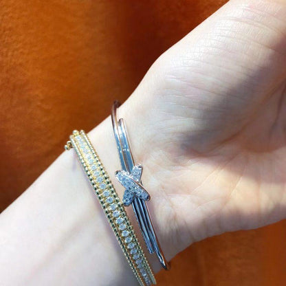 [GALE]JEUX DE BRACELET SILVER DIAMONDS