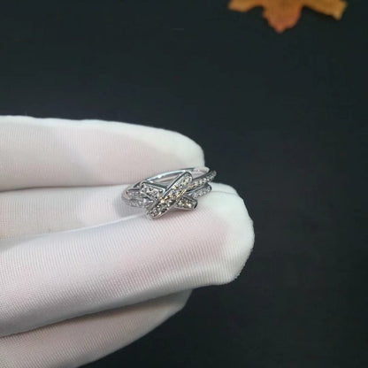 [GALE]JEUX DE SILVER DIAMOND RING