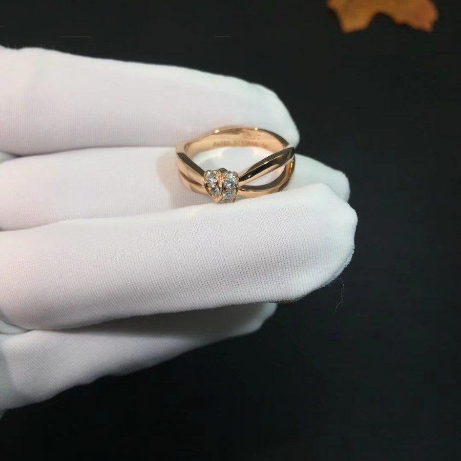[GALE]LIENS RING PINK GOLD DIAMOND