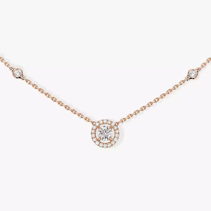 [GALE]Diamond Necklace 0,20ct Brilliant Shape Joy
