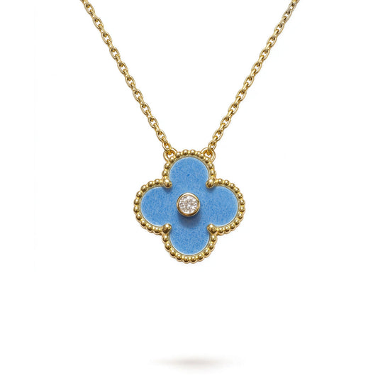 [GALE] 2026 CLOVER 15MM CHRISTMAS LIMITED EDITION SINGLE FLOWER NECKLACE
