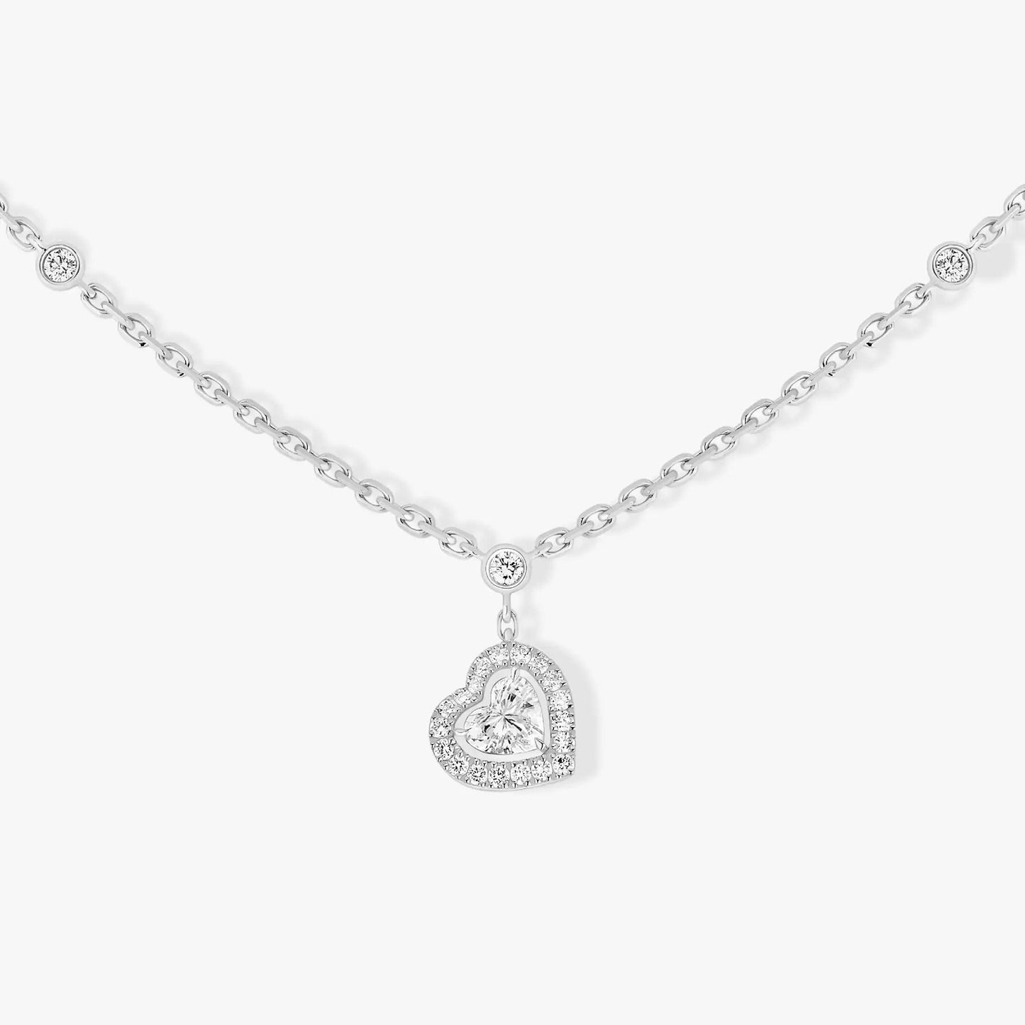 [GALE]JOY HEART DIAMOND NECKLACE