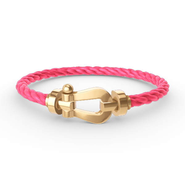 [GALE]FORCE LARGE HORSESHOE NO DIAMOND BRACELET GOLD