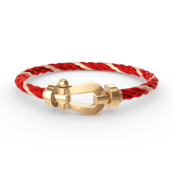 [GALE]FORCE LARGE HORSESHOE NO DIAMOND BRACELET GOLD