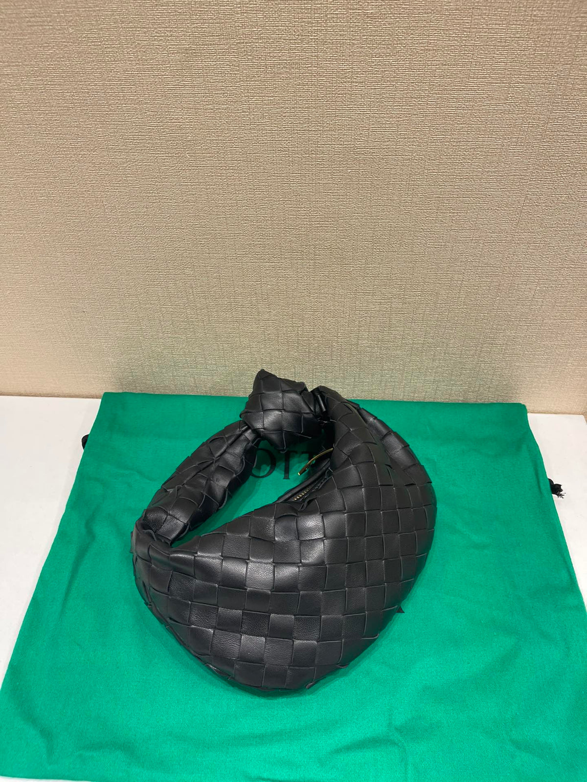mini jodie 28 black lambskin