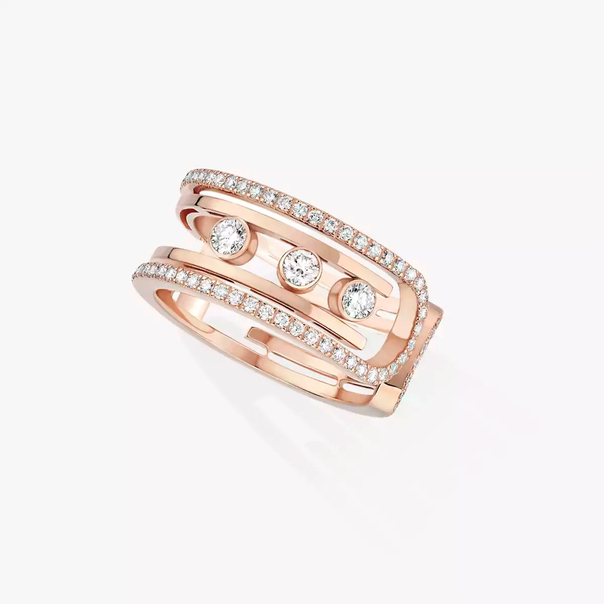 [GALE]Move 10th Diamond Ring in Gold