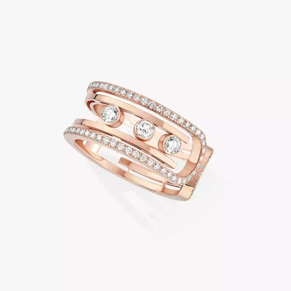 [GALE]Move 10th Diamond Ring in Gold