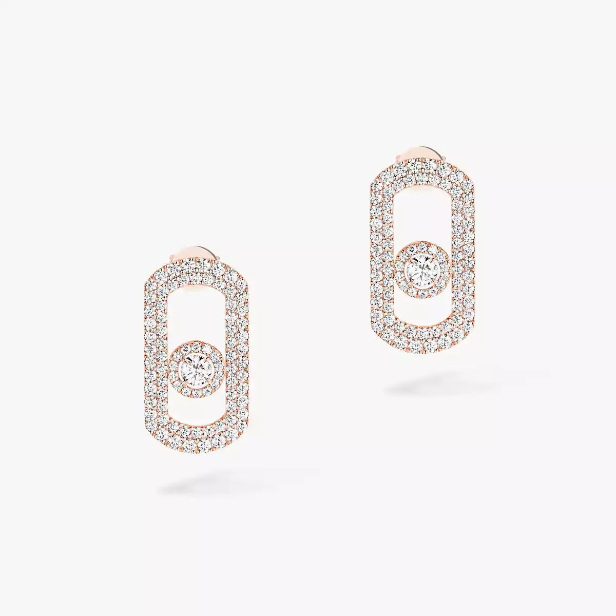 [GALE]So Move Pave_-Set Diamond Earrings in Silver