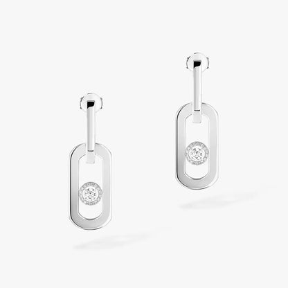[GALE] So Move XL Diamond Hoop Earring