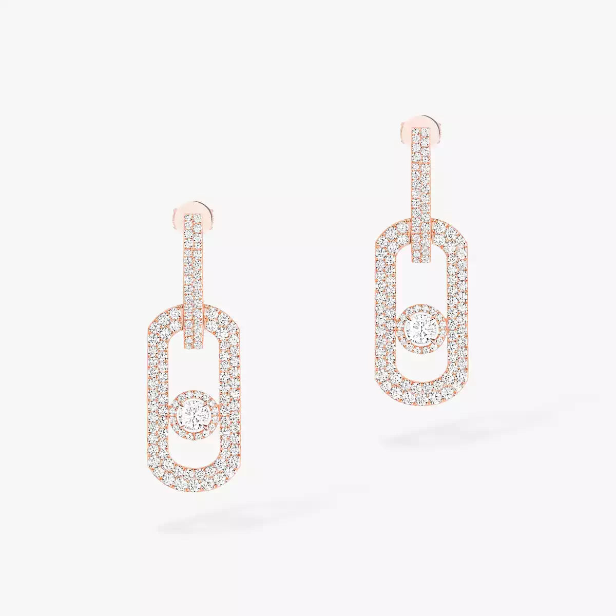 [GALE]So Move XL Pave_-Set Diamond Pendant Earrings