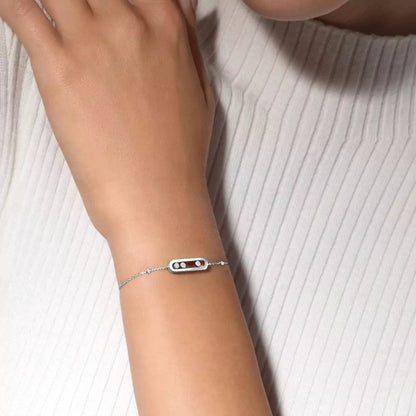 [GALE]Baby Move Diamond Bracelet