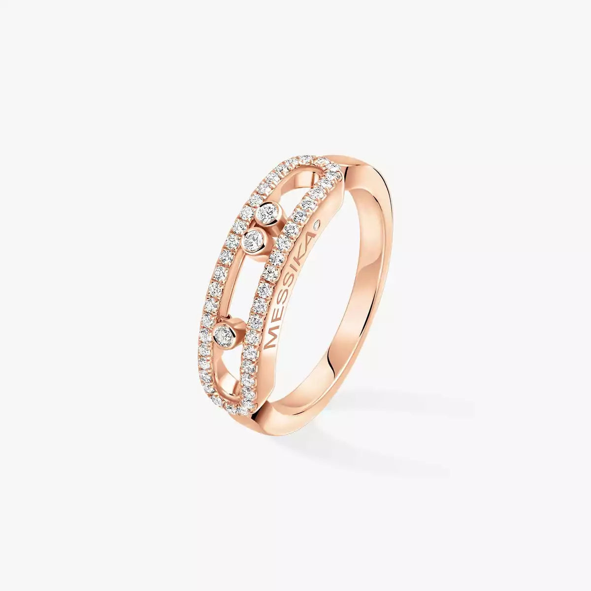 [GALE] Baby Move Gold Diamond Pave_ Ring